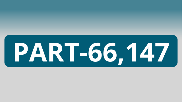 EASA Part-147 Regulations (Specialized)